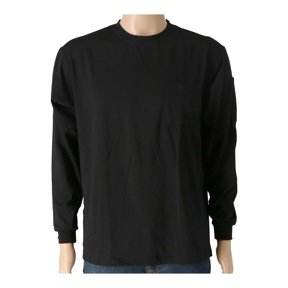 PROACT　綿混ワーク丸首Ｔ　ブラック　３Ｌ 3L