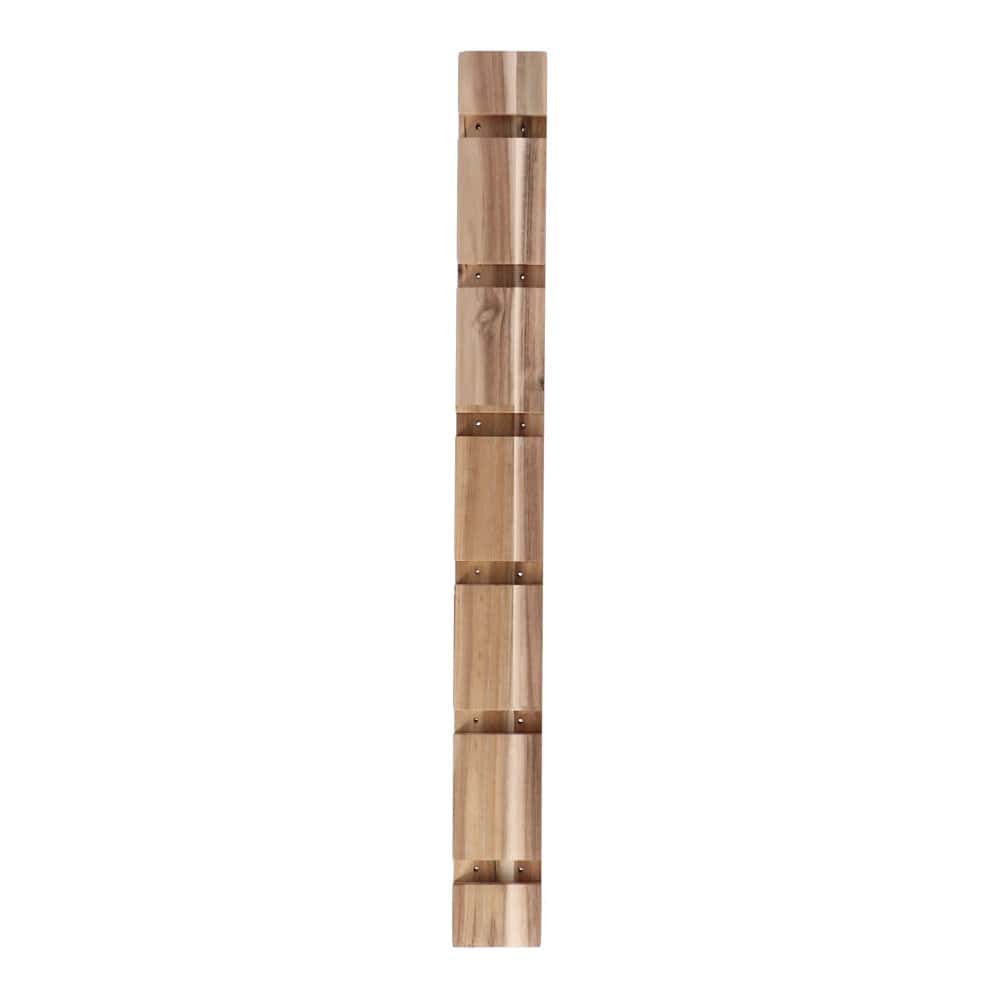 LIFELEX フリーラックポール　アカシア　約６０×２７×６００ｍｍ 約60×27×600mm