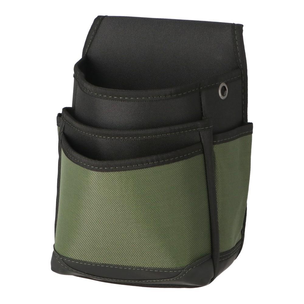 PROACT　腰袋３段（大）　ＫＯＣ－２６４８　オリーブ ブラック