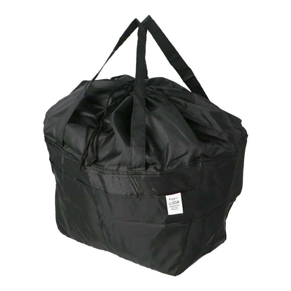 LIFELEX　買い物カゴバッグ　ＢＫ５２３０－２０　ブラック ブラック 買い物カゴバッグ