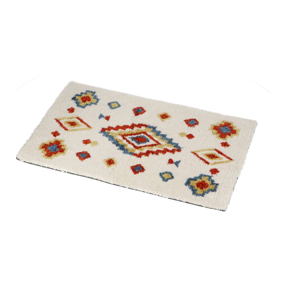 LIFELEX　玄関マット　５０×８０キリムＩＶＯ キリムＩＶＯ