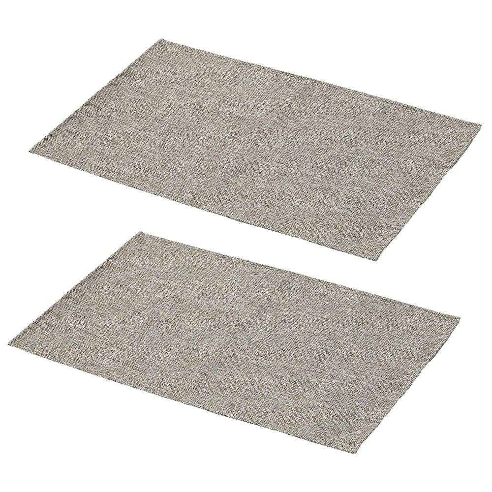 LIFELEX 防撥水マルチマットL ブラウン 900×1200×5mm ×2個セット セット