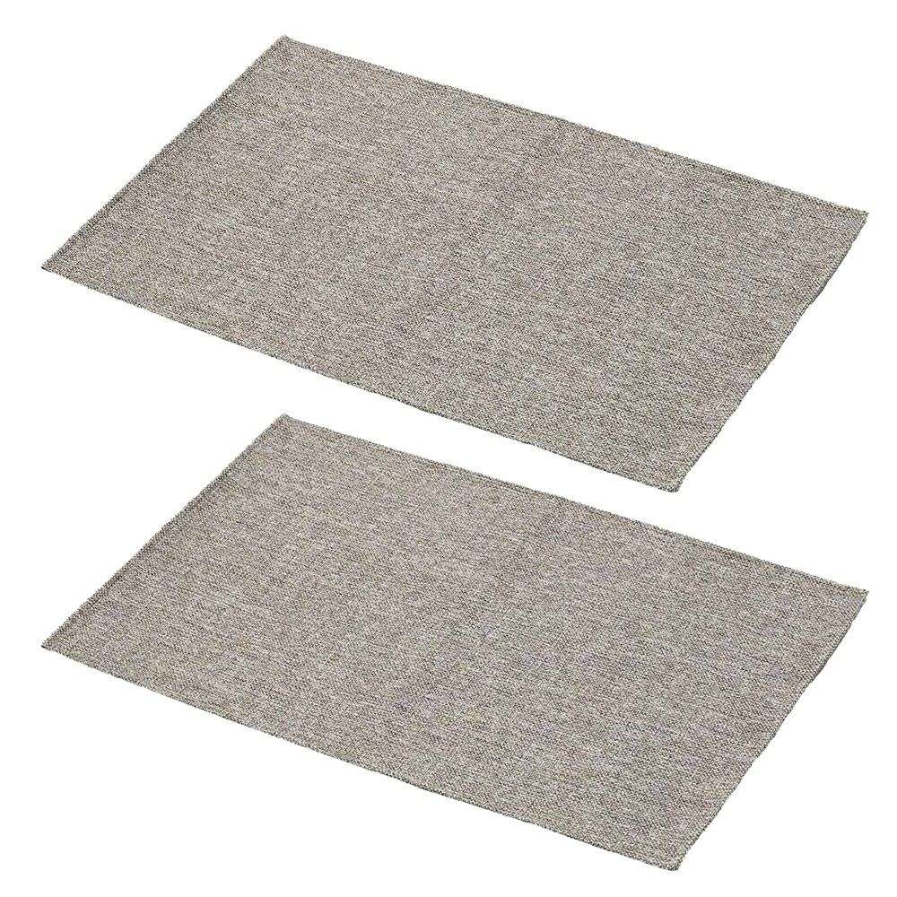 LIFELEX 防撥水マルチマットM ブラウン 530×800×5mm ×2個セット セット