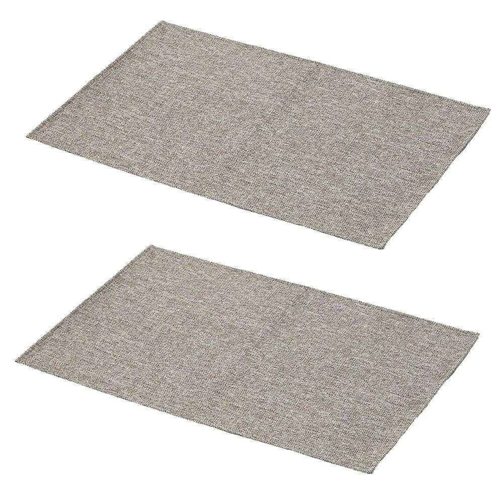 LIFELEX 防撥水マルチマットS ブラウン 400×300×5mm ×2個セット セット
