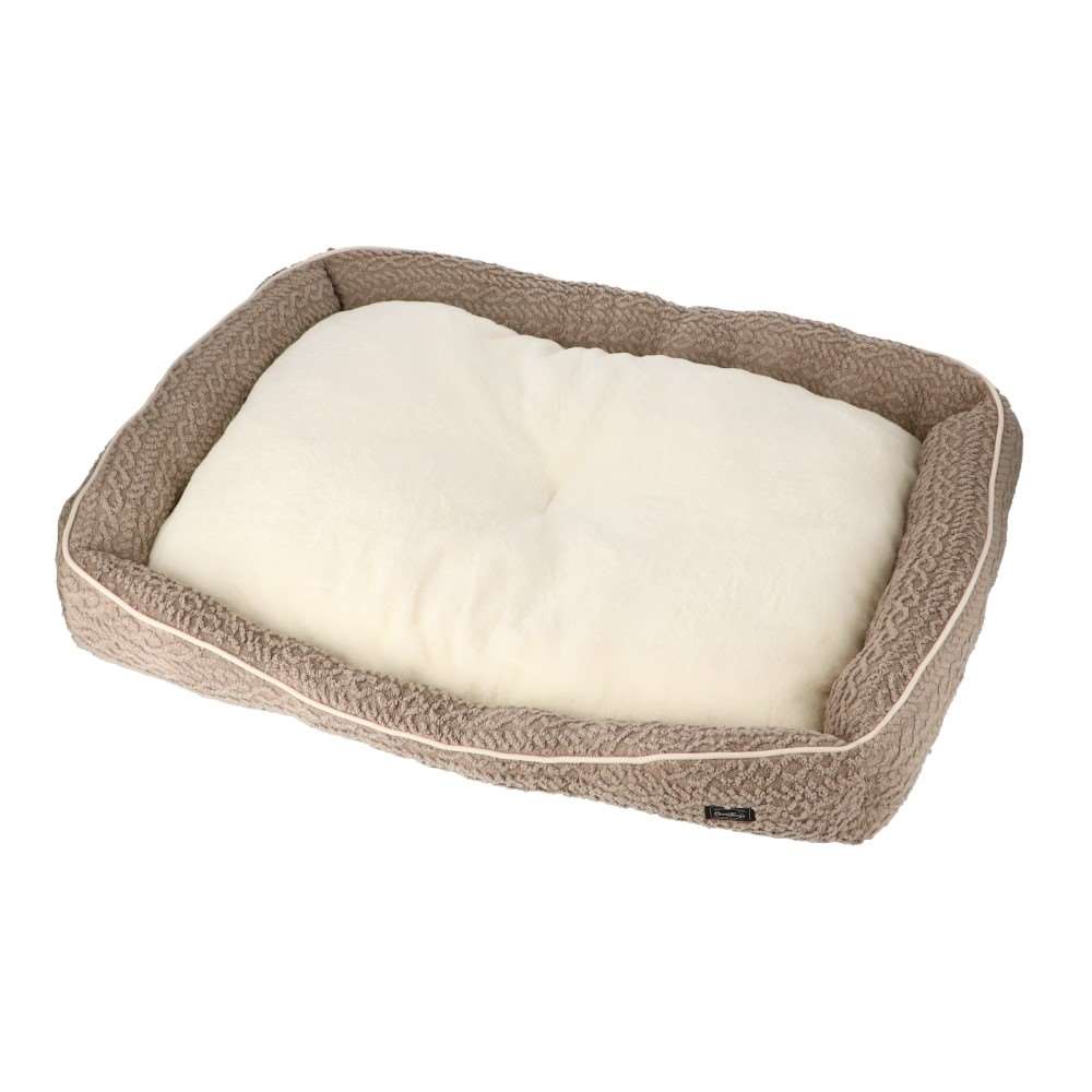 LIFELEX ボリュームベッド XL ケーブルニット グレージュ QR12-4985 25AW ＸＬ　ケーブルニット　グレージュ