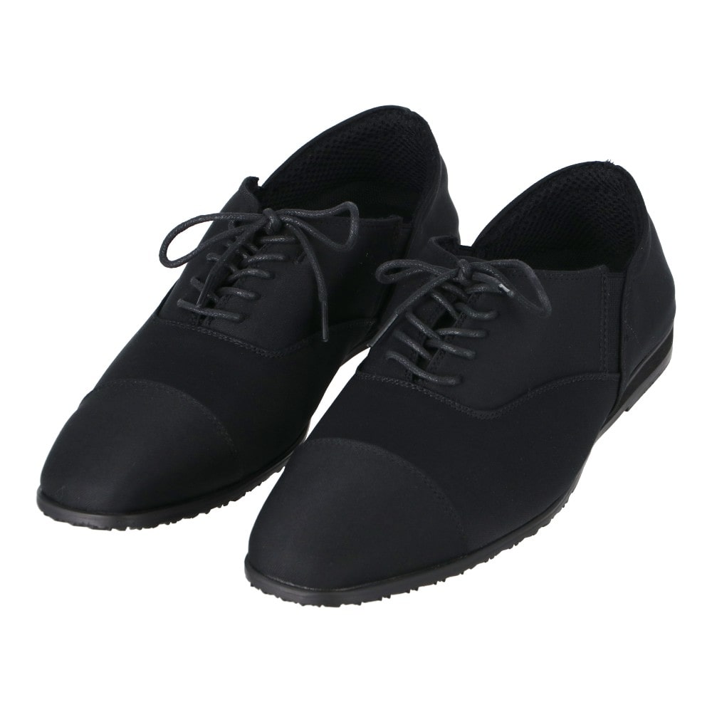 LIFELEX　かかとが踏める　ビジネスシューズ　２ＷＡＹ　紐　ブラック　２７．０ｃｍ 27.0cm