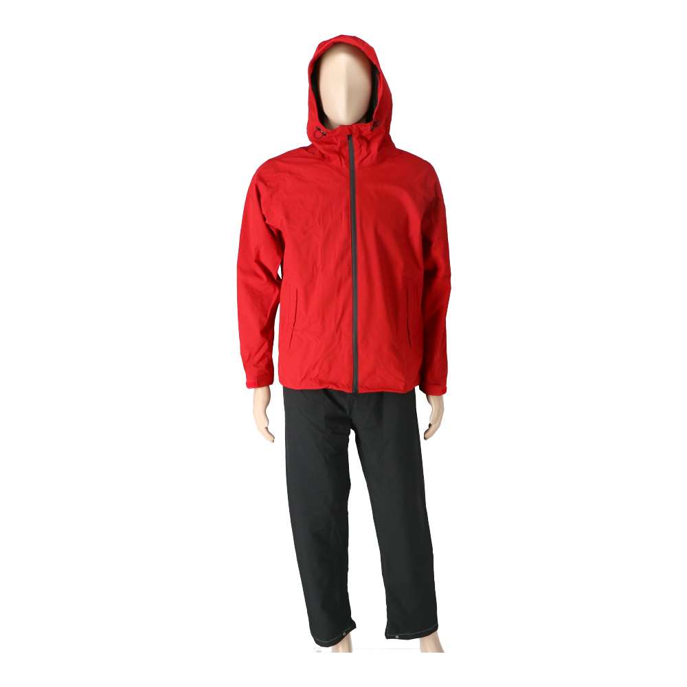 PROACT　４ＷＡＹストレッチレインウェア　レッド　Ｌ レッド Ｌ