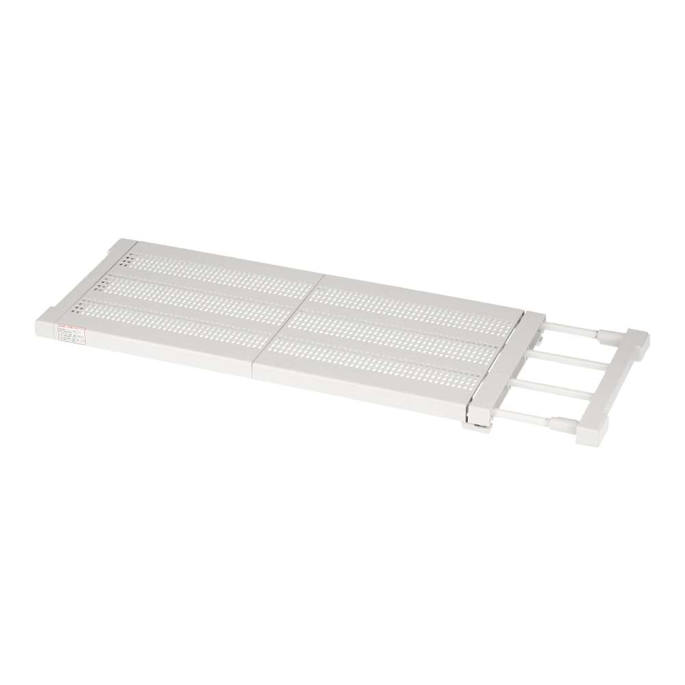LIFELEX 伸縮突張カバー棚 マットホワイト 65～95cm HH21-6878 レギュラー