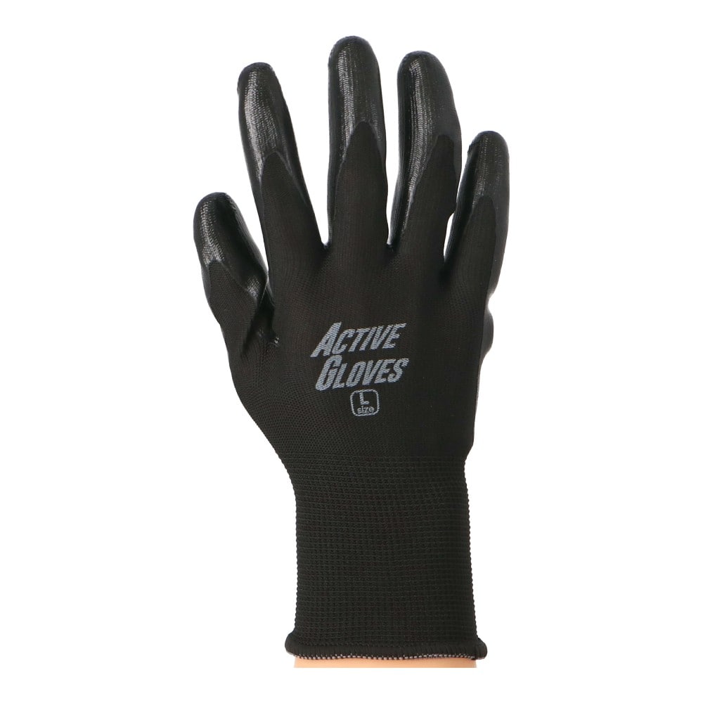 PROACT　アクティブグローブＮ　ブラックＬ　Ｌサイズ ブラック L