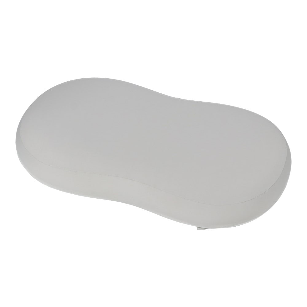 LIFELEX　モッチやわ低反発枕　約４０×７０×８～１０ｃｍ　グレー 約40×70