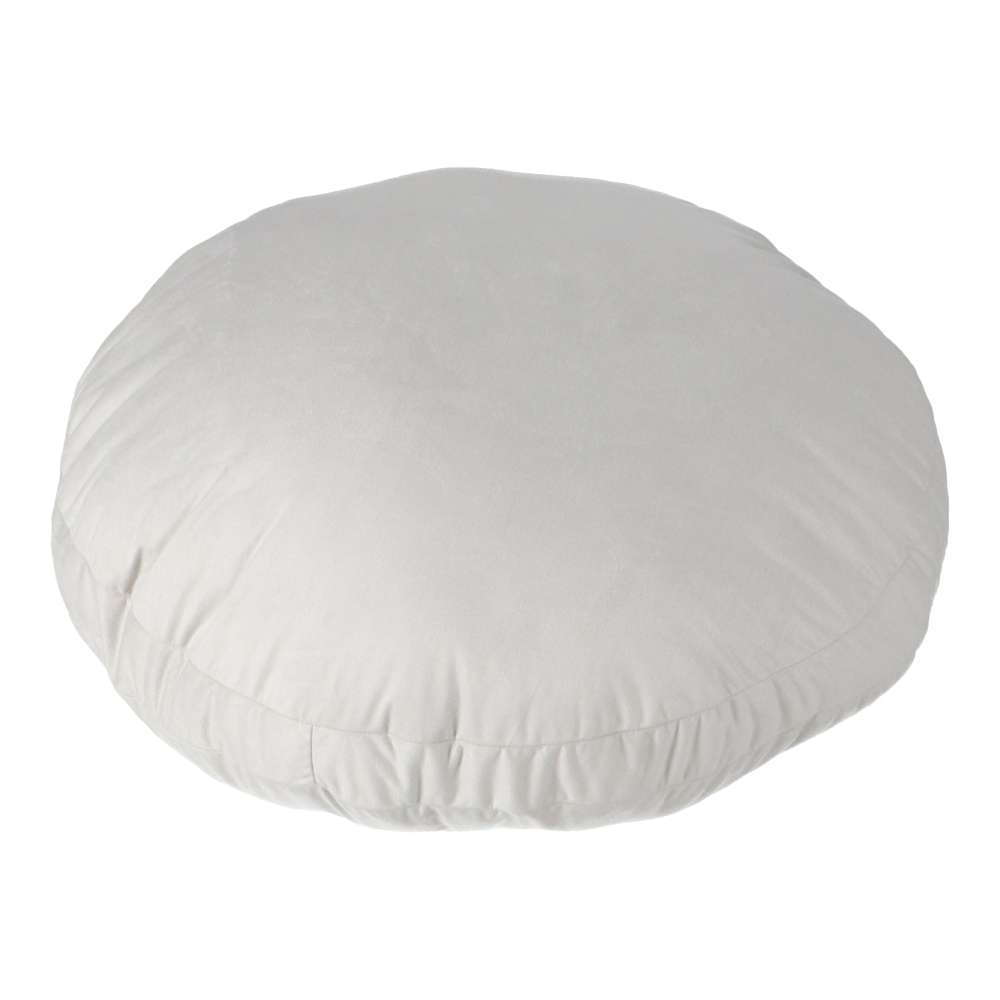 LIFELEX　とろモチラウンドクッション　６０×６０　グレー グレー ６０×６０