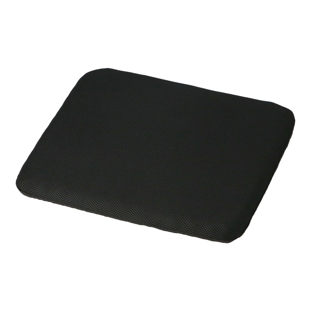 LIFELEX　浮かぶ感覚ジェルシートメッシュクッション　４１×３８×４　ＢＫ