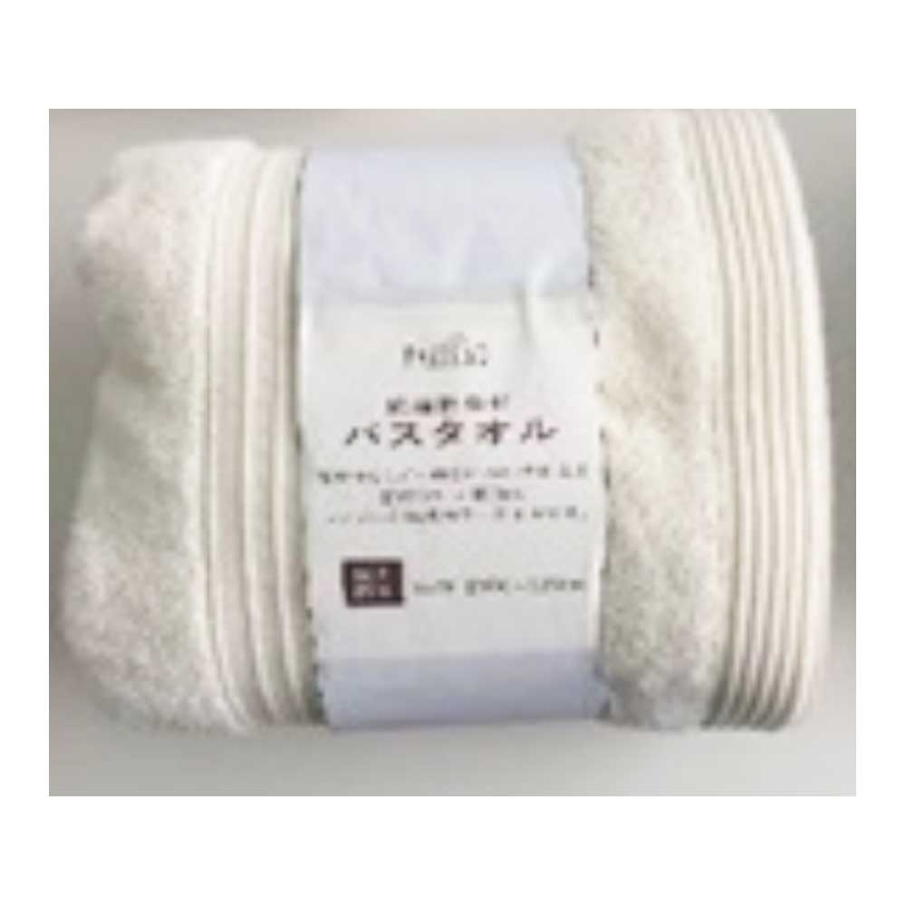 コーナンオリジナル　バスタオル　ＷＨ　抗菌防臭　無地　６０×１２０ ＷＨ