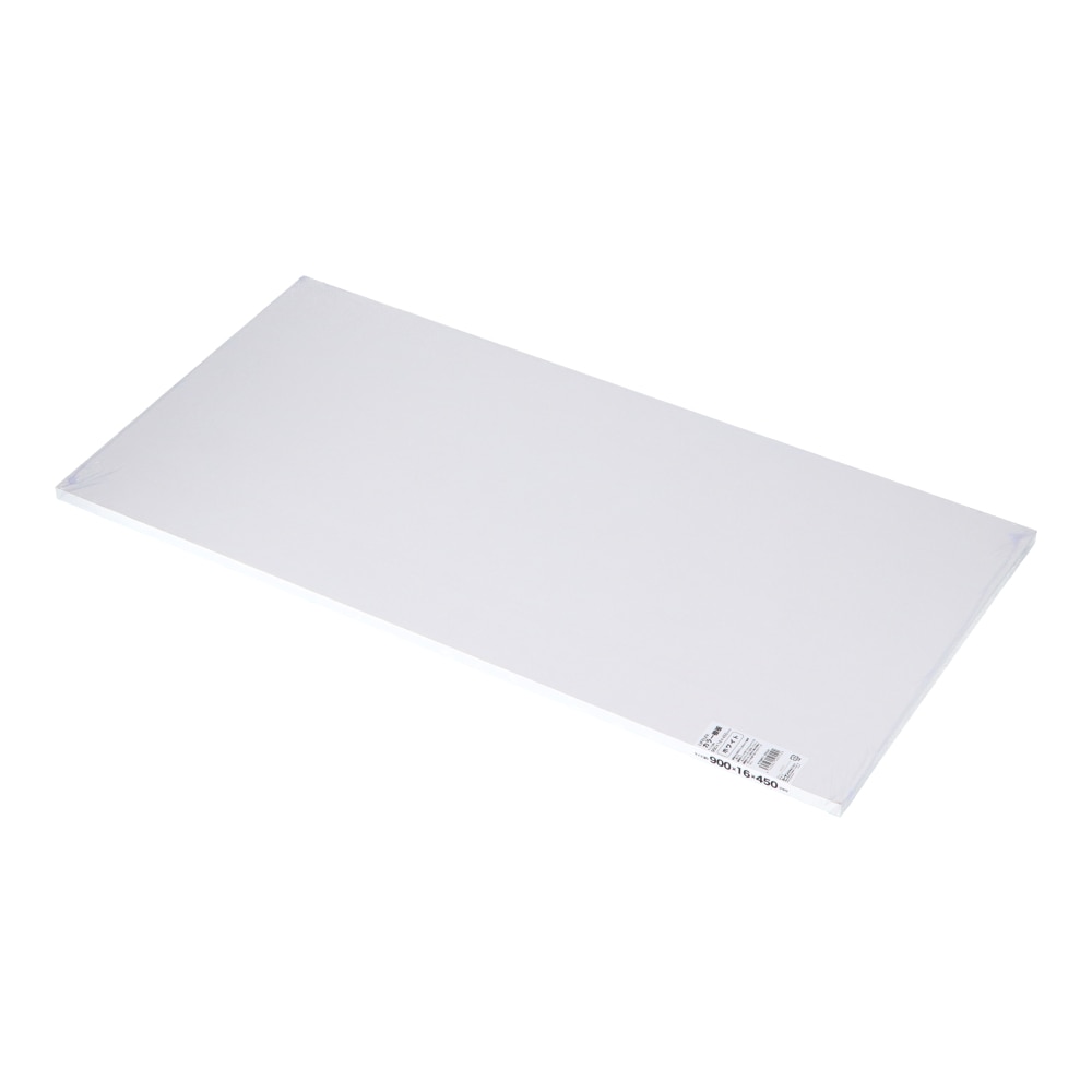 カラー棚板　ホワイト(単色)　約９００×１６×４５０ｍｍ ホワイト(単色) 900×450