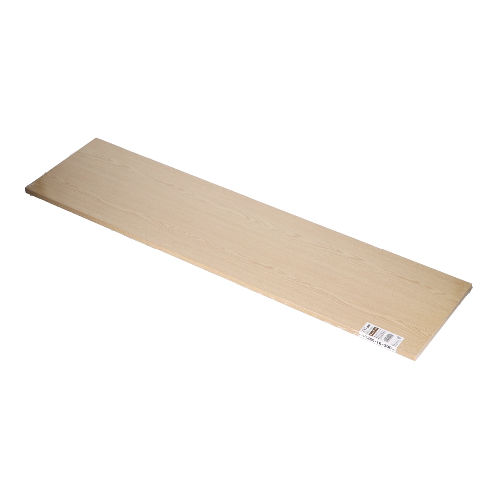 【アウトレット】カラー棚板　ライトオーク(木目調)　約１２００×１６×３００ｍｍ ライトオーク(木目調) 1200×300