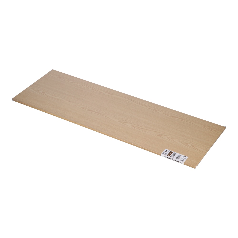 カラー棚板　ライトオーク(木目調)　約９００×９×３００ｍｍ