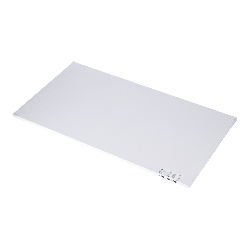 カラー棚板　ホワイト(単色)　約９００×１６×５００ｍｍ 900×500