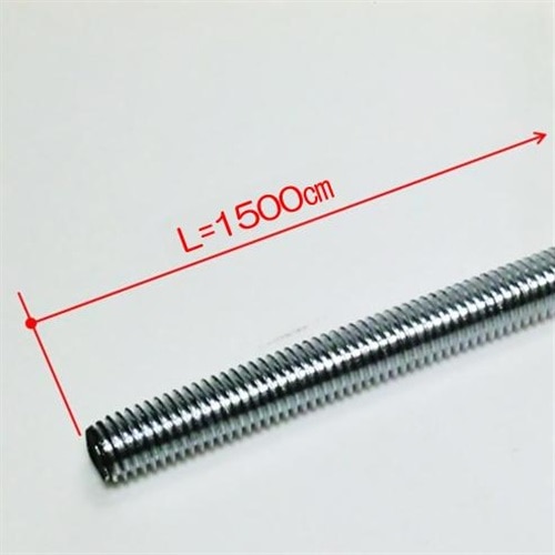 長ネジ Ｗ３／８‐１６×１．５ｍ