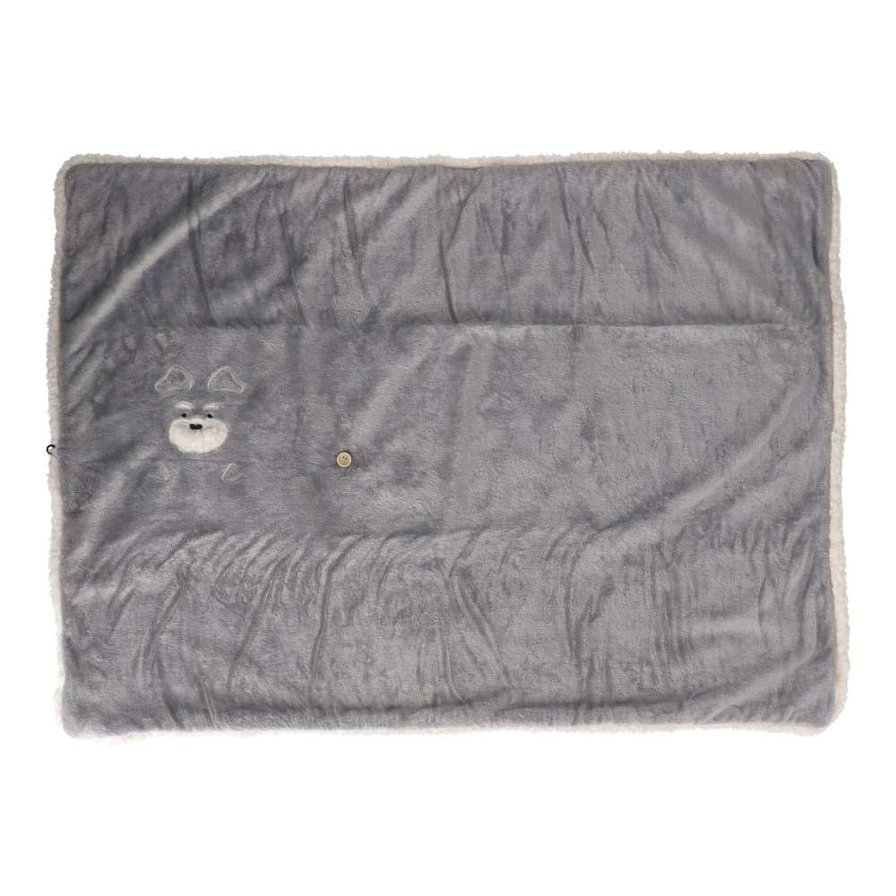 LIFELEX ひざかけアニマル 70×100 イヌ イヌ