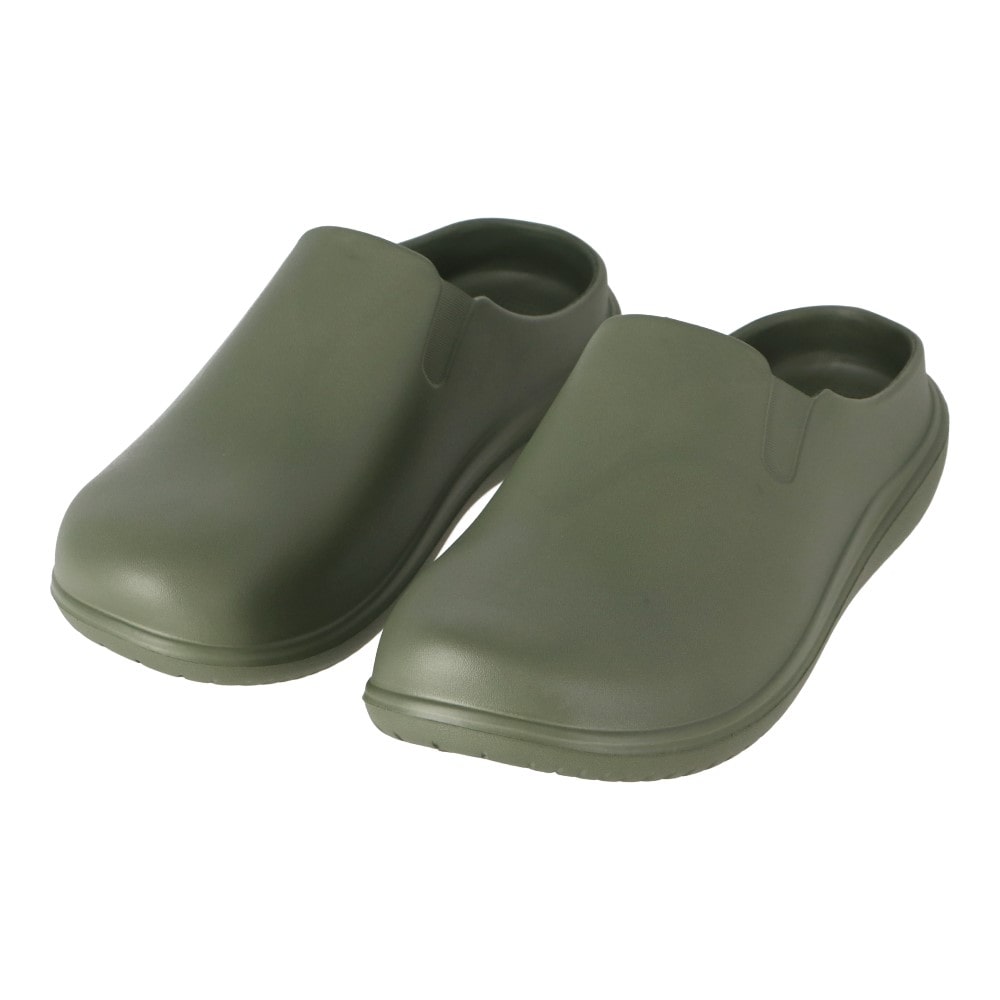 LIFELEX　スリッポンサンダル　カーキ　Ｌ　２６．０－２６．５ｃｍ L