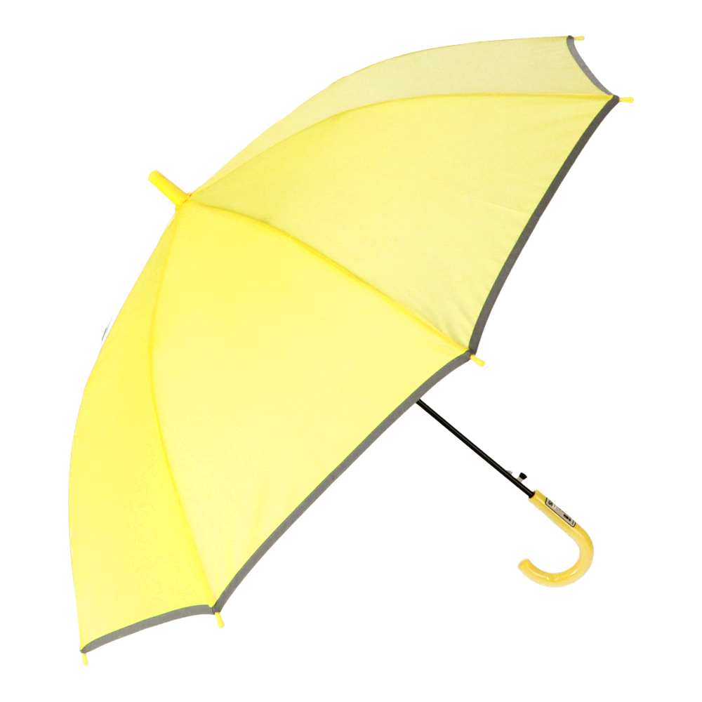 LIFELEX　学童用　窓付き長傘　イエロー　５５ｃｍ イエロー