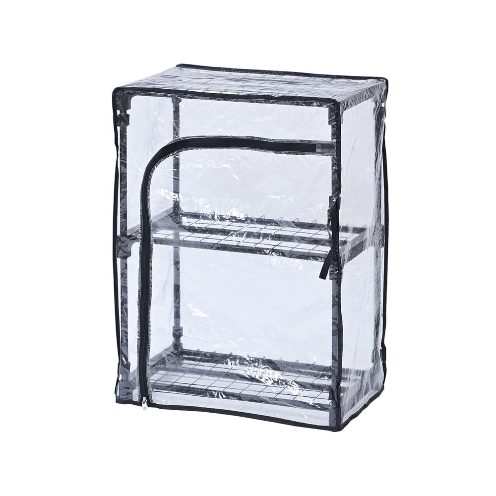 LIFELEX　ガーデンシェルフ２段　ＧＳ０９－２－９３２０　ブラック 2段