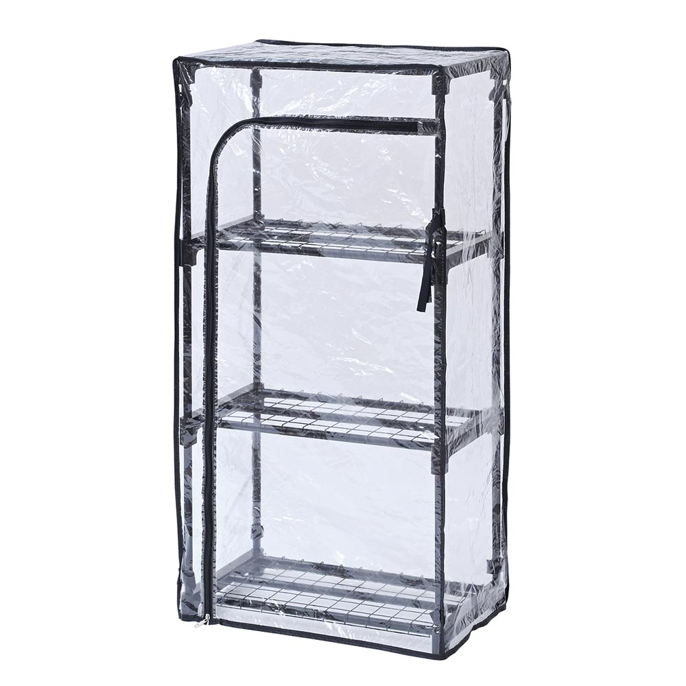 LIFELEX　ガーデンシェルフ３段　ＧＳ０９－３－９３３７　ブラック 3段