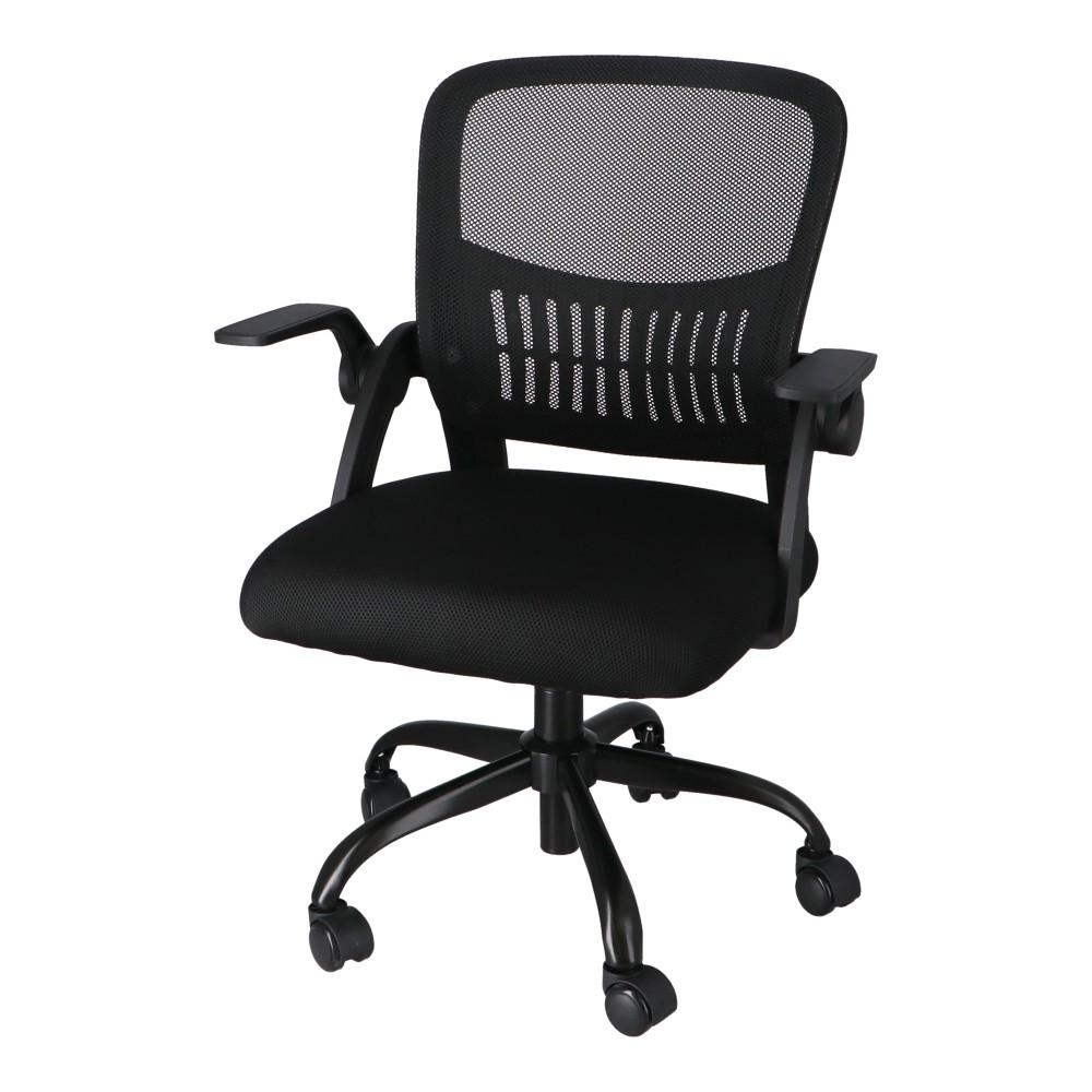 LIFELEX　アームアップメッシュチェア　ＢＫ