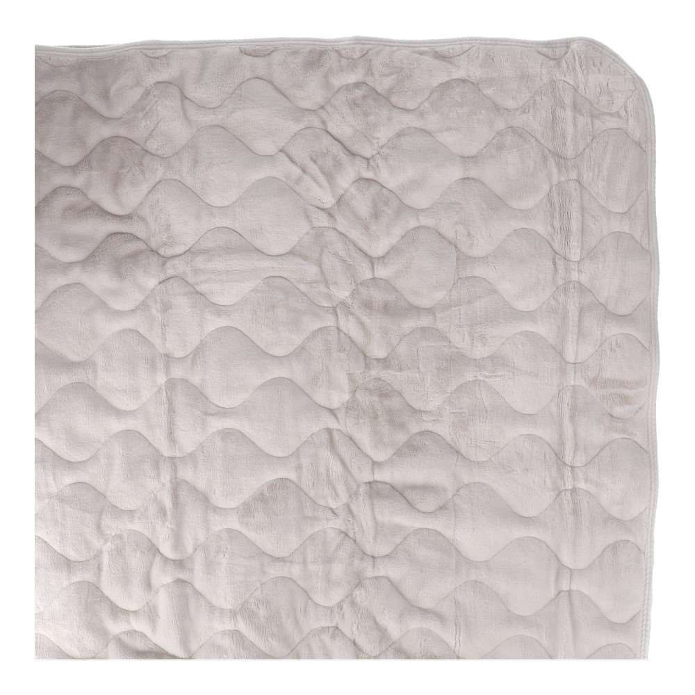 【アウトレット】LIFELEX Wウォーム両面使える敷パッド BUTTER ＳＤ　ＬＧＹ SD LGY