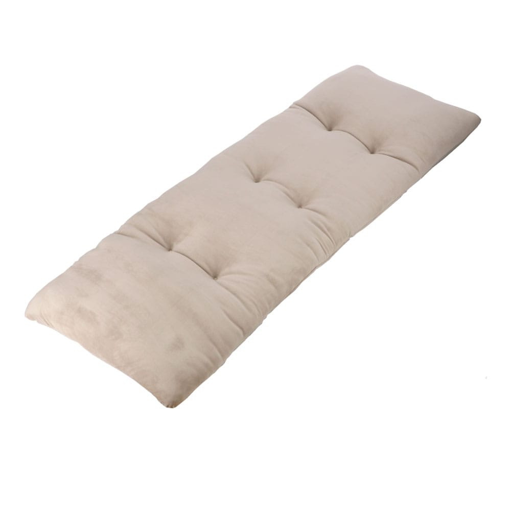 LIFELEX もちもちロングソファクッション3人掛用グレージュ 50×100×10GG
