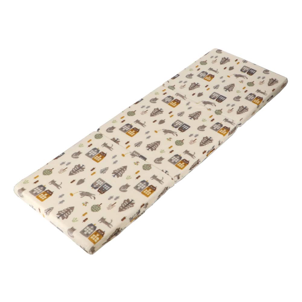 LIFELEX 3WAYごろ寝クッション ネコ50×150×5 IVO