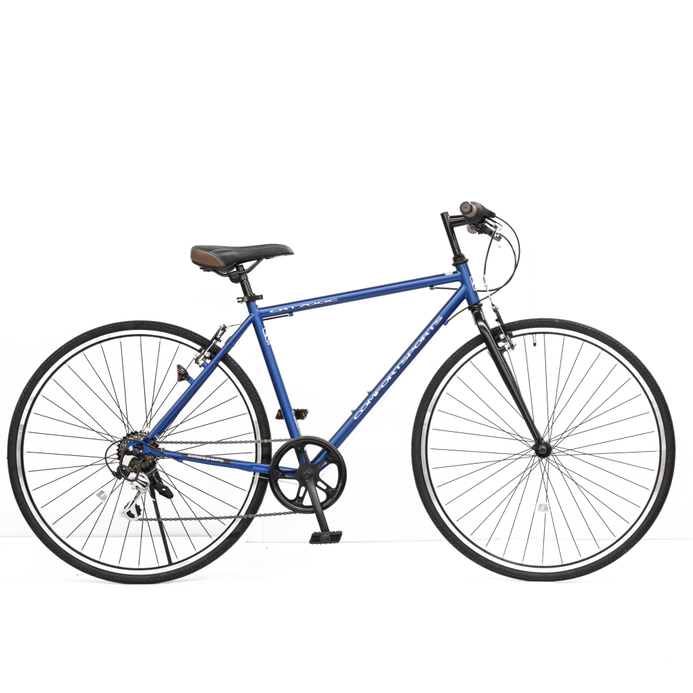 700Cクロスバイク 外装6段(ブルーメタリック): 車・自転車・レジャー | ホームセンターコーナンの通販サイト