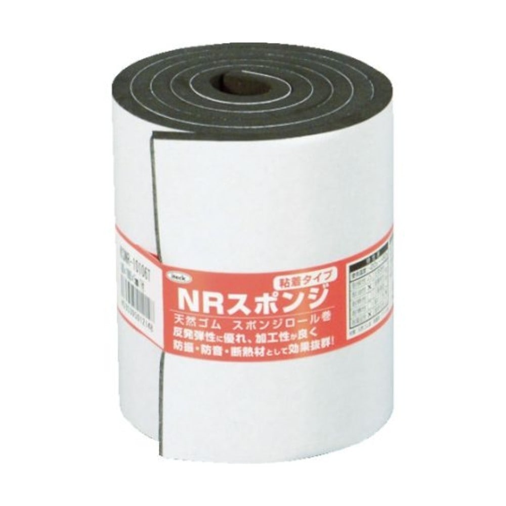 光（Hikari）　ＫＳＮＲ－１０１０６Ｔ　アイテックスポンジ１００×１０００×５ｍｍ（テープ付） 5Ｘ100Ｘ1000mm（テープ付）
