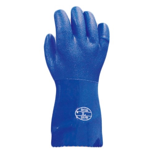 おたふく　耐油防寒手袋　Ａ−２０９　ブルー　Ｌ
