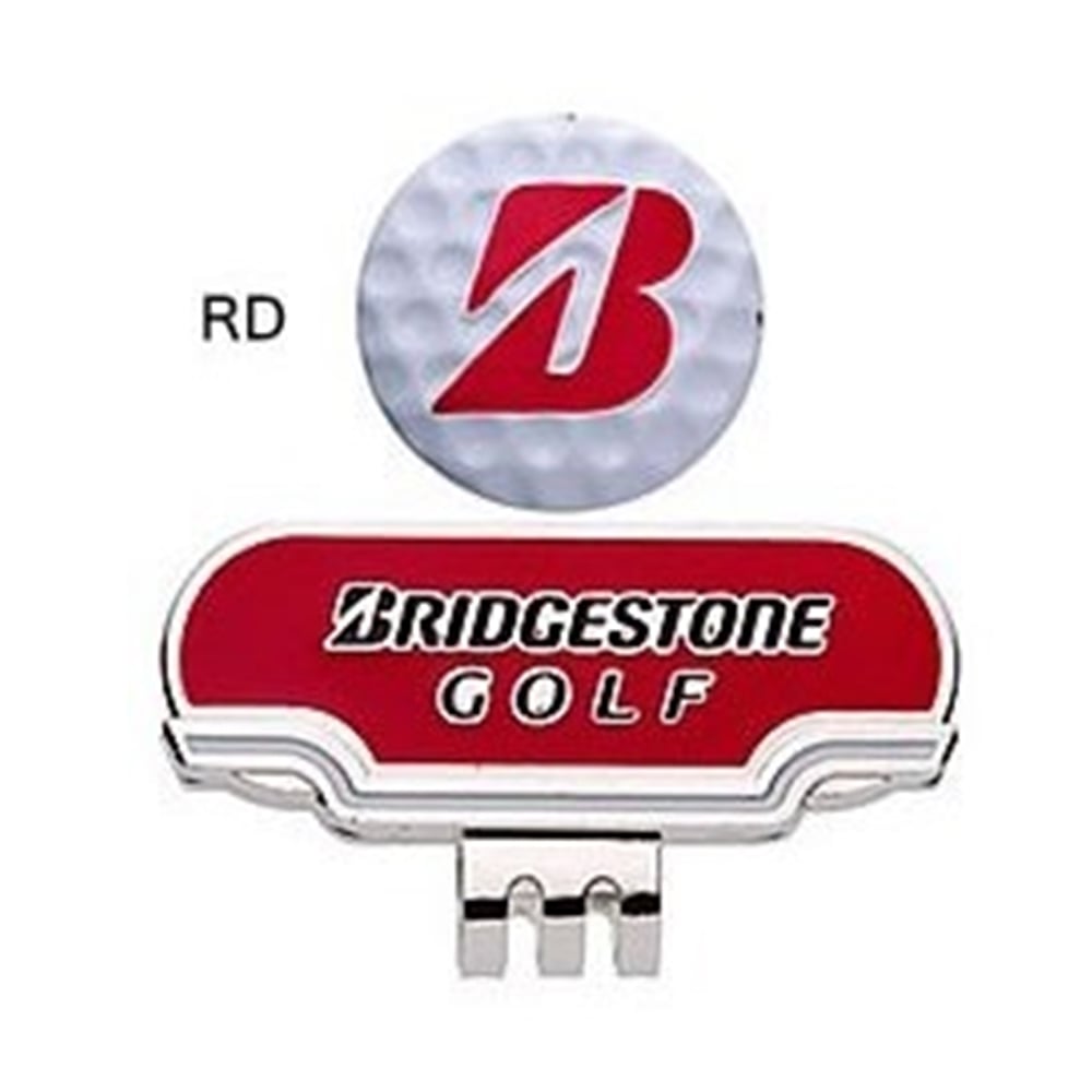 BRIDGESTONE(ブリヂストン) BRIDGESTONE GOLF キャップマーカー  GAG503 レッド