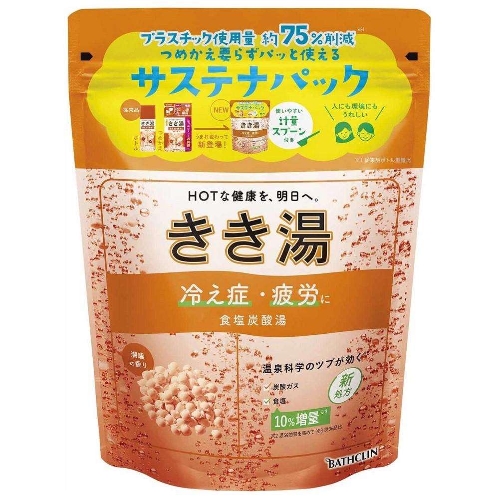 バスクリン　きき湯食塩炭酸湯　３６０ｇ 食塩炭酸湯