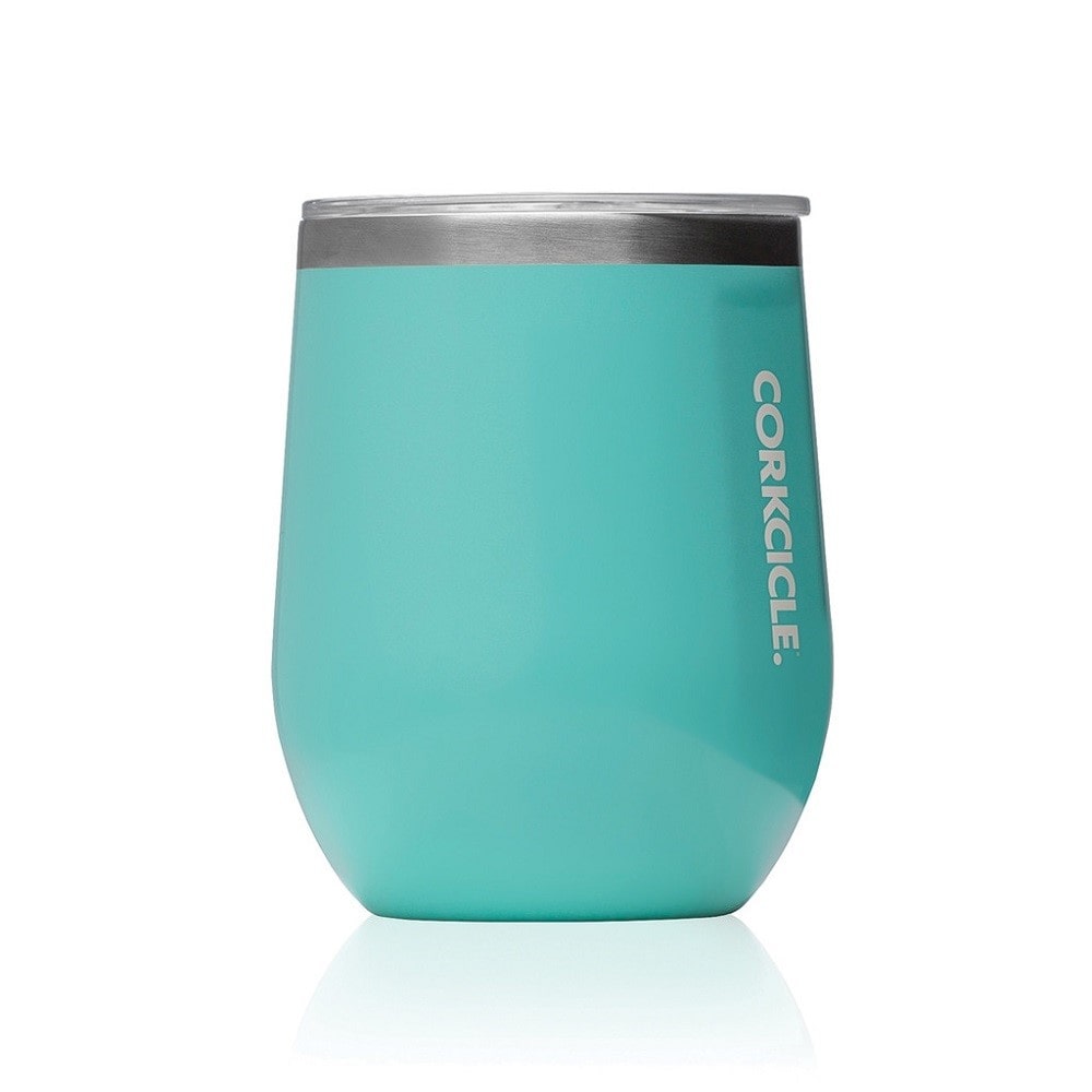 METALLIC　STEMLESS　Gunmetal　12oz　ターコイズ 12oz　ターコイズ