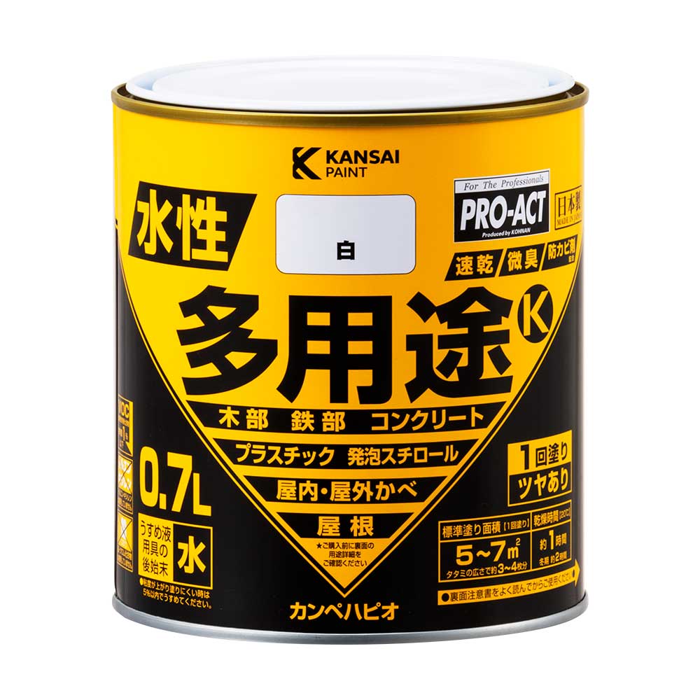 PROACT 水性多用途Ｋ ０．７Ｌ　白 白 0.7L