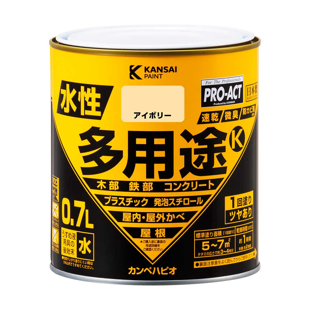 PROACT 水性多用途Ｋ ０．７Ｌ　アイボリー アイボリー 0.7L