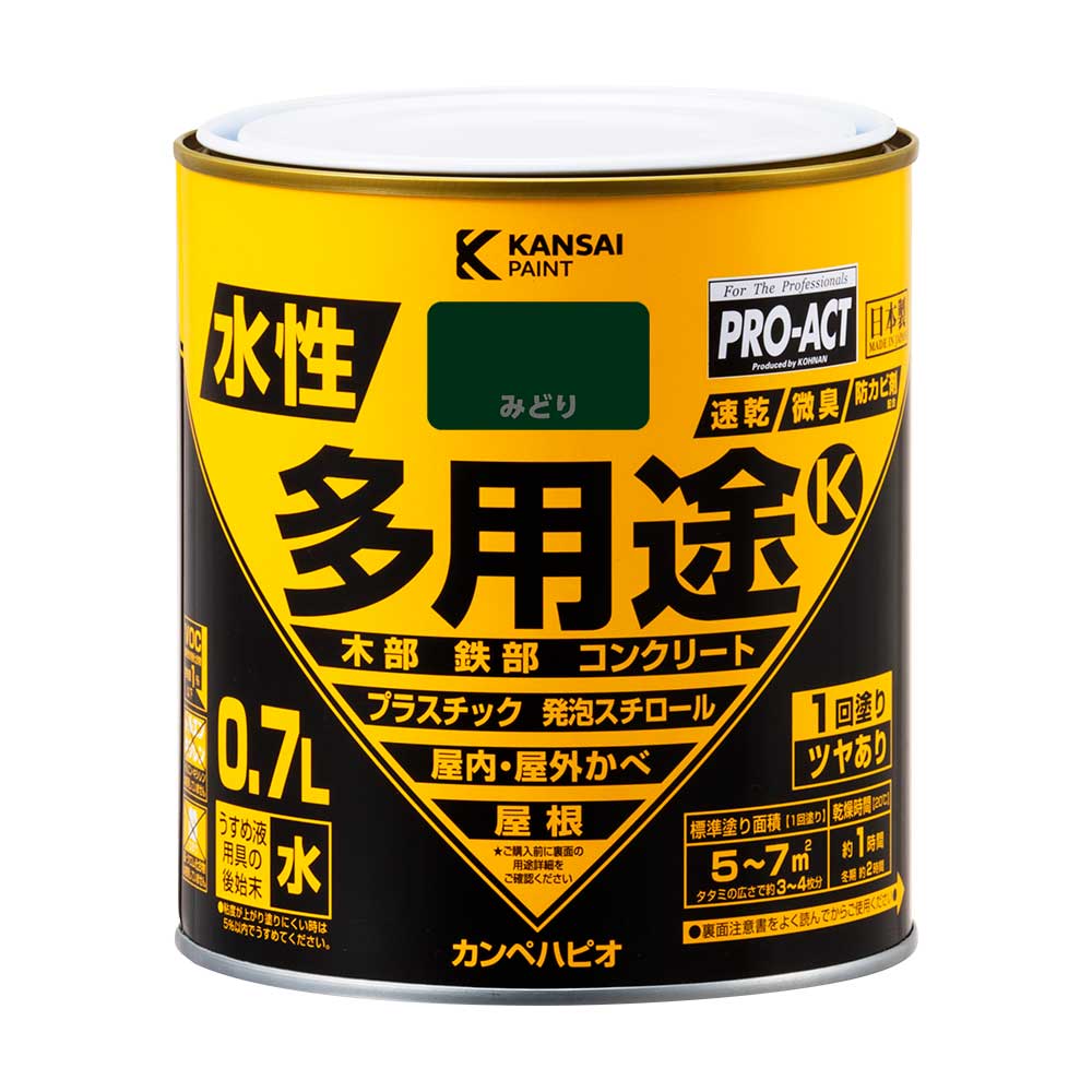 PROACT 水性多用途Ｋ ０．７Ｌ　みどり みどり 0.7L