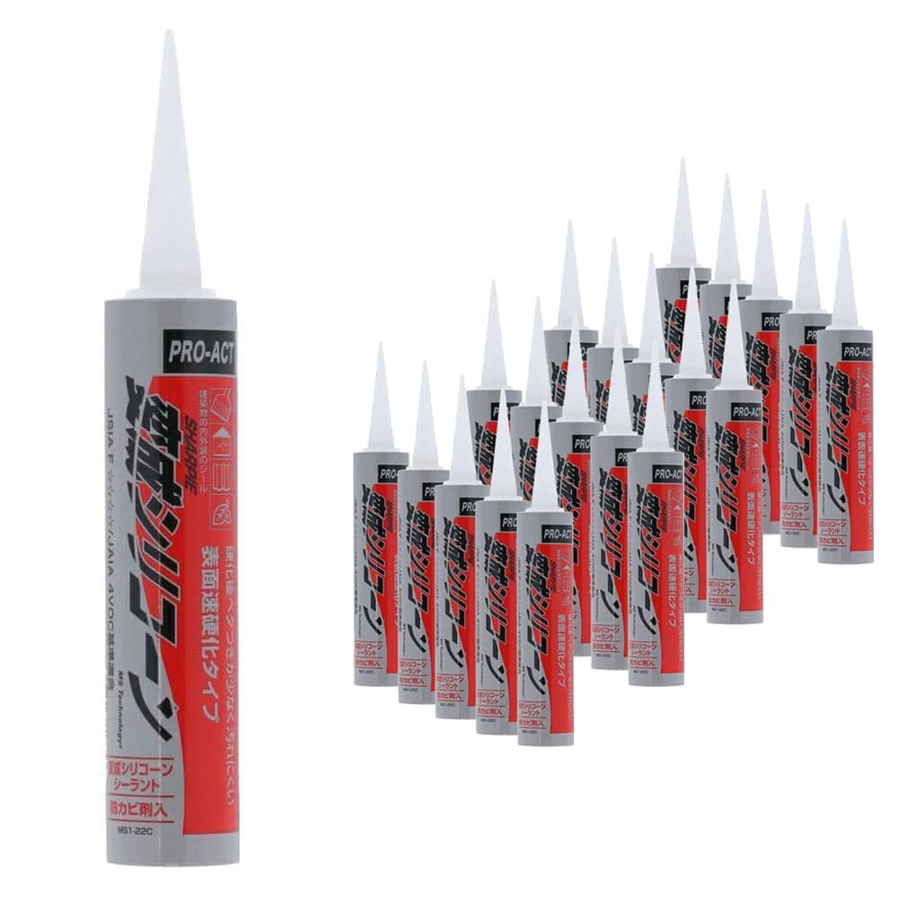 PROACT 変成シリコーン　３２０ｍｌ グレー　×２０本セット グレー 20本