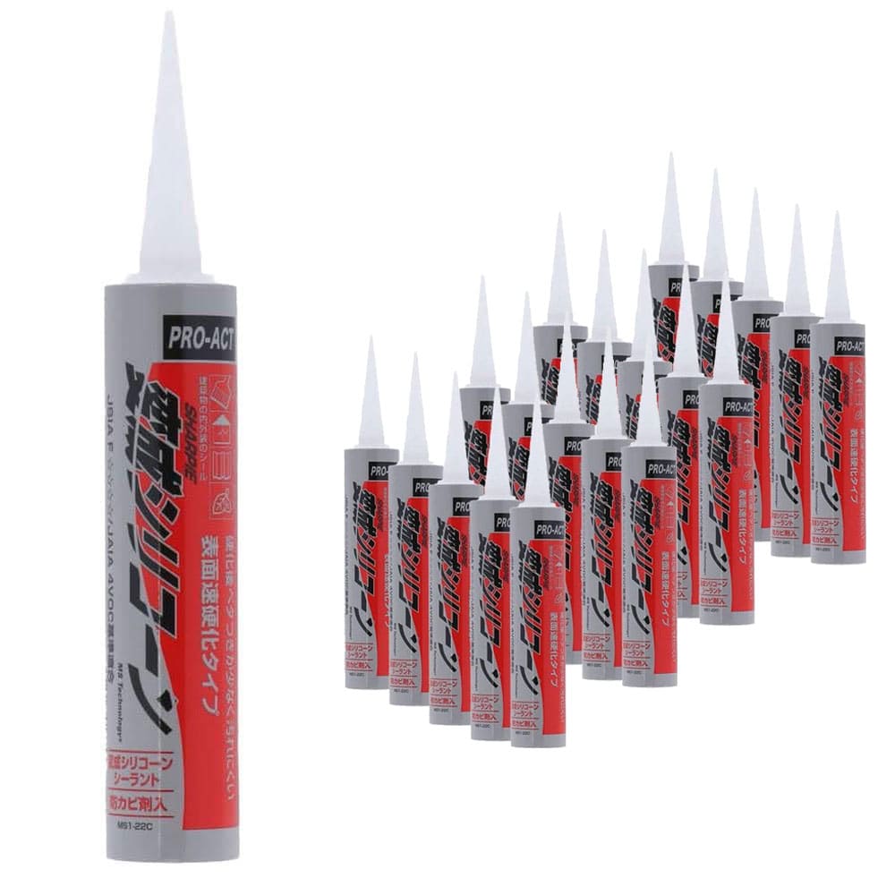 PROACT 変成シリコーン　３２０ｍｌ ホワイト　×２０本セット ホワイト 20本