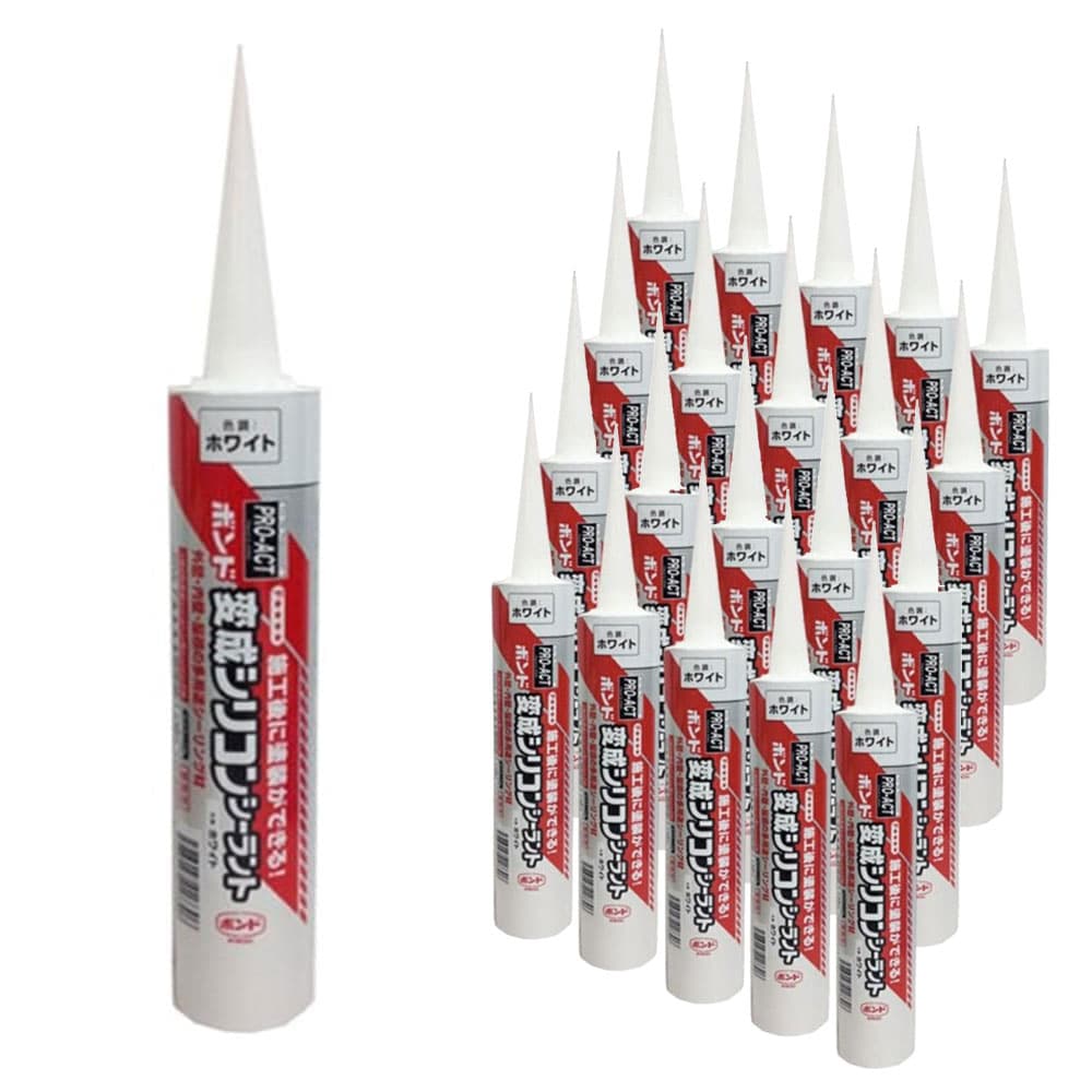 PROACT コニシ　変成シリコンシーラント　ホワイト　３２０ｍｌ　×２０本セット ホワイト 20本
