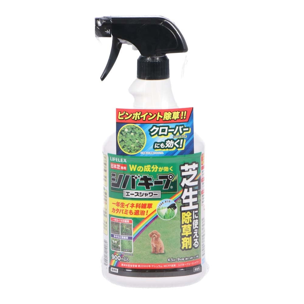 LIFELEX　シバキープエース　９００ｍｌ　スプレー　レインボー薬品　日本芝用除草剤 単品