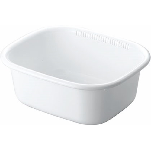 LIFELEX 洗い桶角型 ホワイト