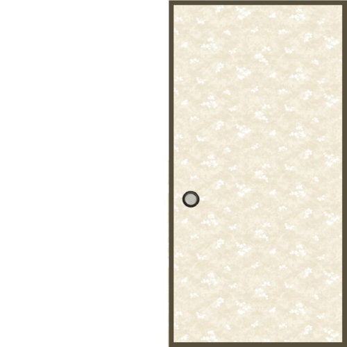 アイロンふすま紙桜花 ＫＨ５００８約９５×１８５×２