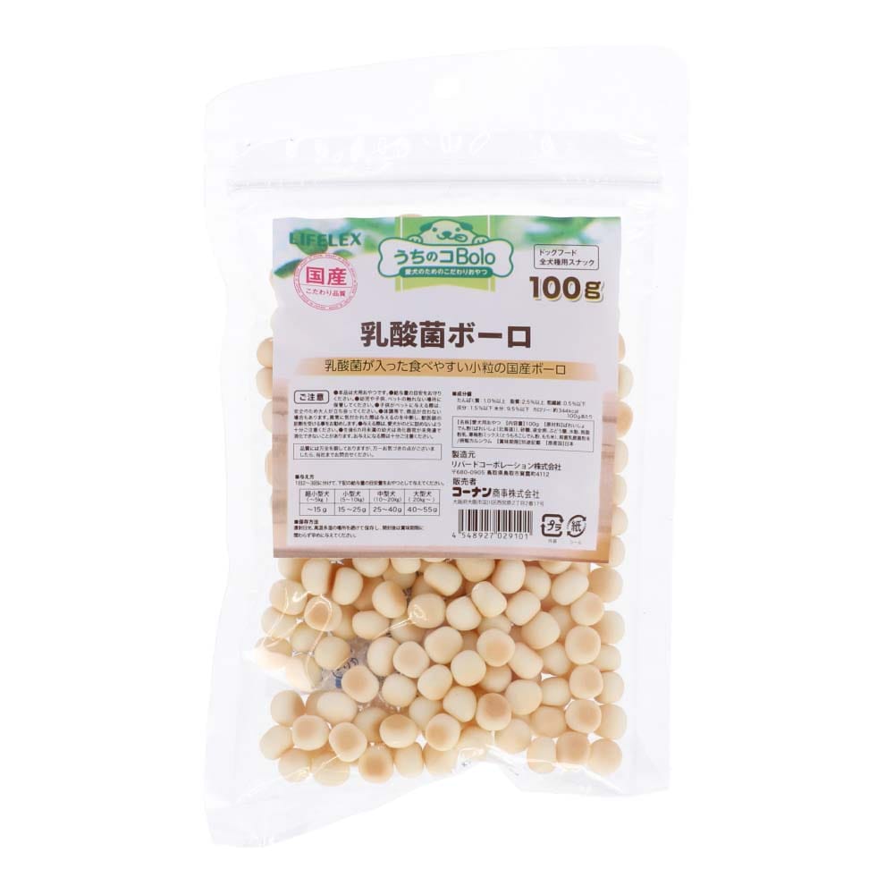 LFELEX 乳酸菌ボーロ 100g 乳酸菌ボーロ