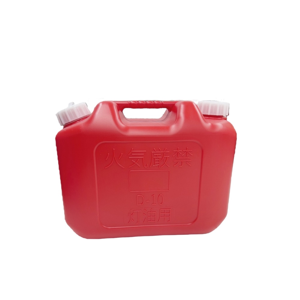 LIFELEX 灯油缶　１０Ｌ　レッド　ＹＭ２１‐２５３７