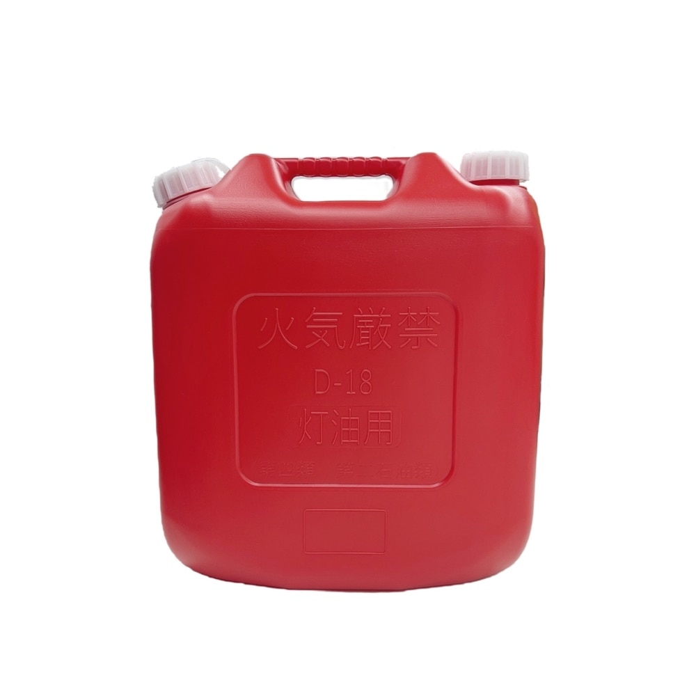 LIFELEX 灯油缶　１８Ｌ　レッド　ＹＭ２１‐２５４４