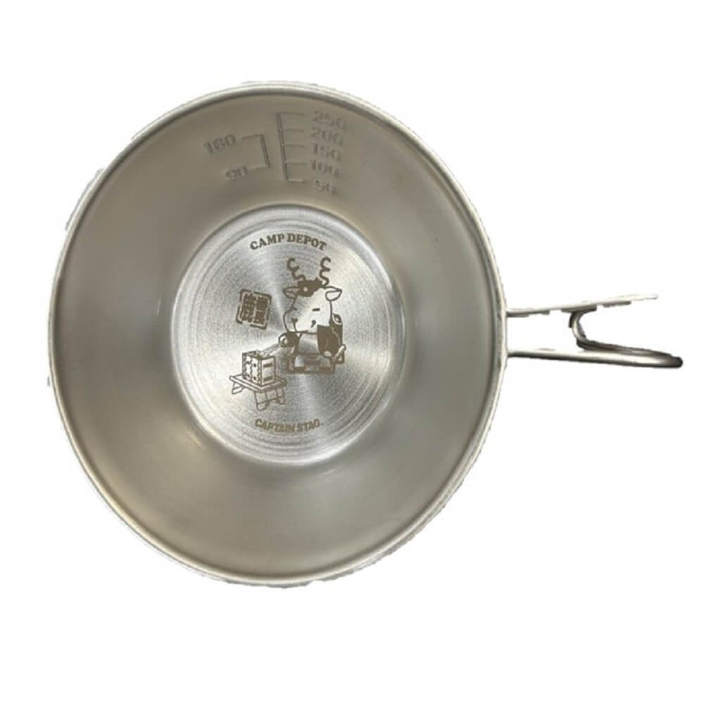 CAMP DEPOTシェラカップ 320ml 鹿番長・BQ 320ml 鹿番長・BQ